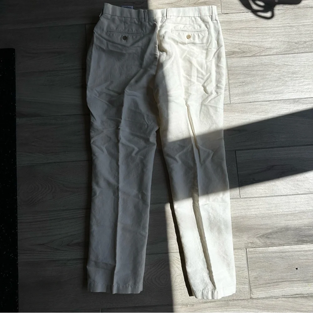 Banana Republic Men's Light Cream Chinos